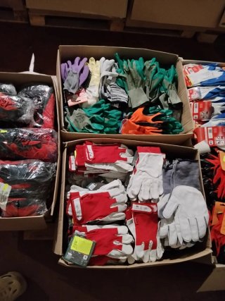Lote de guantes de trabajo