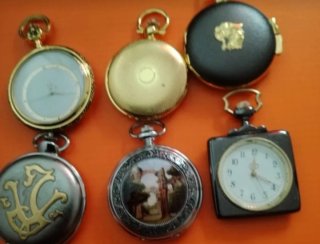6 Relojes de Bolsillo