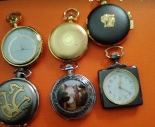 6 Relojes de Bolsillo