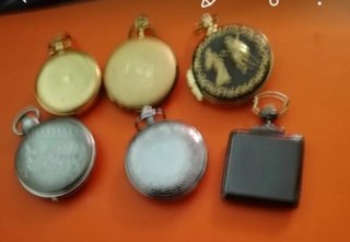 6 Relojes de Bolsillo
