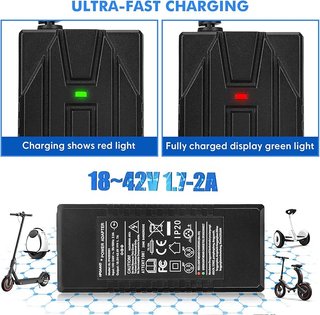 HPGAAVD cargador 42V 2A 6 conectores Bolsa 2L