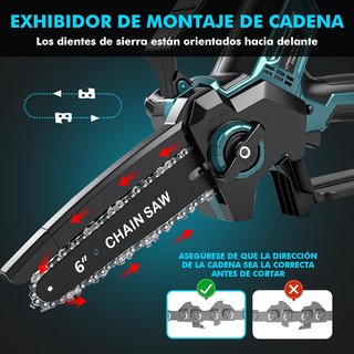 FYEARFLY Motosierra 6'' Brushless Makita18V 600W