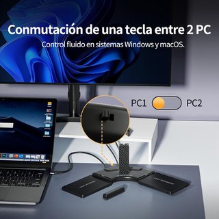 ALXUM Adaptador 3‑en‑1 NVMe 2 SATA USB‑C 10Gbps