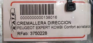 CREMALLERA DIRECCION PEUGEOT EXPERT KOMBI Confort acristaldo (5 asientos)