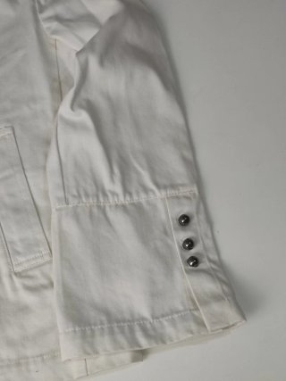 Chaqueta militar Twinset Simona Barbieri blanca
