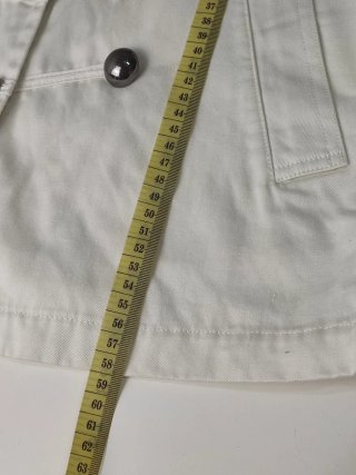 Chaqueta militar Twinset Simona Barbieri blanca