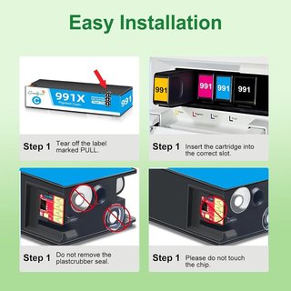 GOADPER 991XL Tinta Negra HP PageWide Pro MFP755dn
