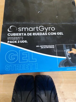 2 Neumáticos Cubiertas Ruedas SmartGyro City 2 Gel