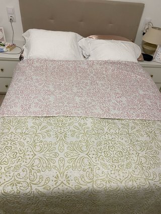 Colcha edredón Zara Home reversible