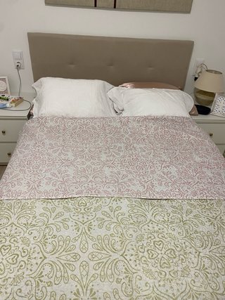 Colcha edredón Zara Home reversible
