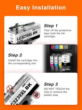 Kuva LC3239XL 4xTinta BCMY Brother HL-J6000DW