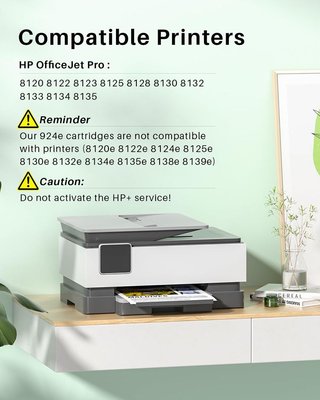 Skydo 924XL 5xTinta chip HP OfficeJet Pro 8120