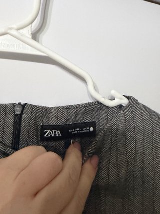 Vestido gris de punto