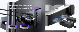 LEMORELE Dock 10‑en‑1 NVMe 4K60Hz 10Gbps Mac Mini