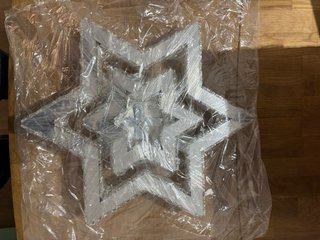 Candeeiro LED Estrela Decorativa