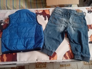 Set 9 pz bambino mezza stagione 12M