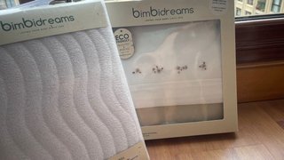 Bimbidreams juego de sábanas Cuna Algodón