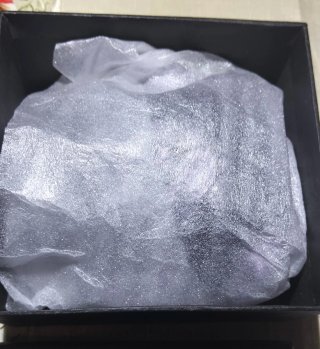 Candela Viola Metallizzata Glitter Nuova