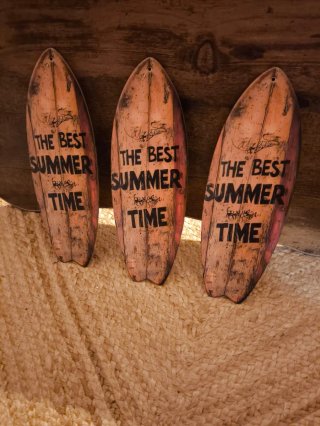 3 Tablas Surf Decorativas Verano