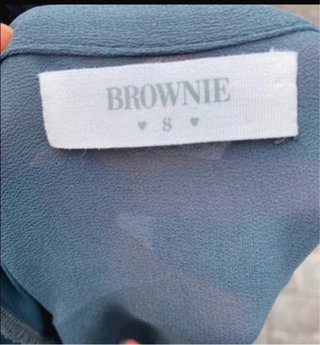 Blusa BROWNIE manga larga