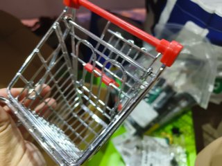Carrito de la compra de juguete