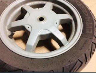Llanta trasera Suzuki burgman 125