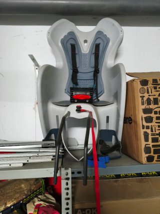 Asiento bici infantil niño