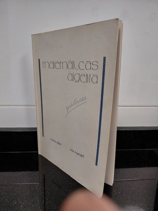 Matemáticas - Álgebra. Prácticas. Cristina Aybar