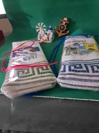 Souvenir Grecia Corfu Santorini