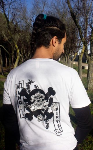 Camiseta One Piece Luffy King of Pirates