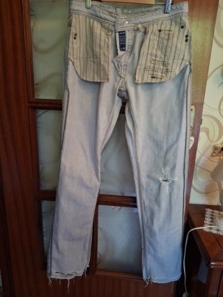 Pantaloni uomo jeans strappati