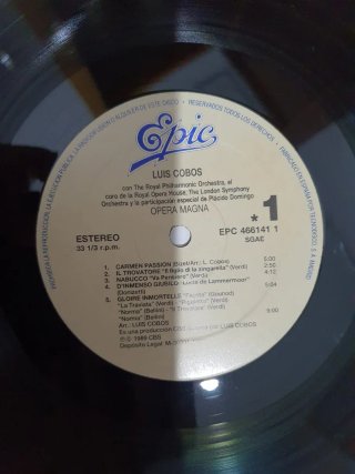 Vinilo Luis Cobos Opera Magna