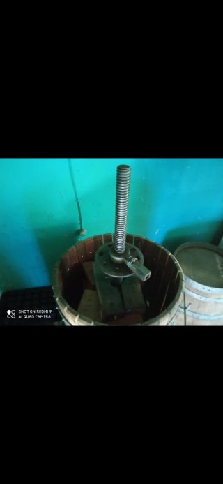 Llagar y picadora de manzana