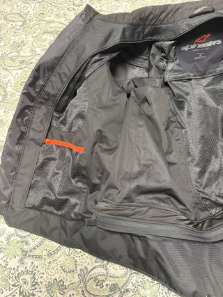 Chaqueta Alpinestars Negra y Naranja
