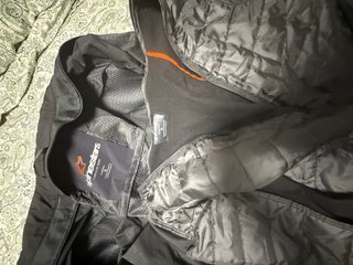 Chaqueta Alpinestars Negra y Naranja