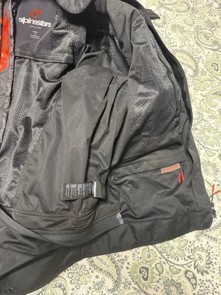 Chaqueta Alpinestars Negra y Naranja