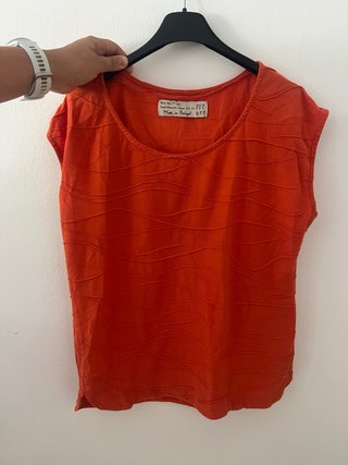 Camiseta naranja