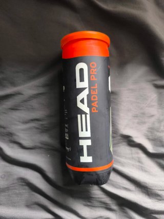 3 Pelotas Padel HEAD Padel Pro