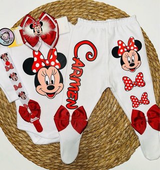 Conjunto Minnie Mouse Bebé