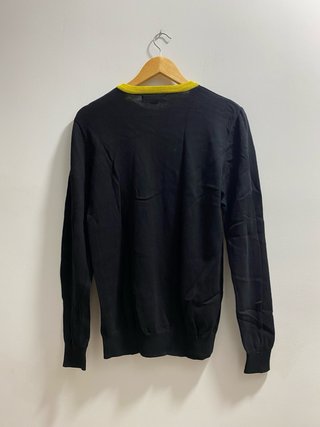 Jersey Nirvana Smiley Negro Amarillo Talla S