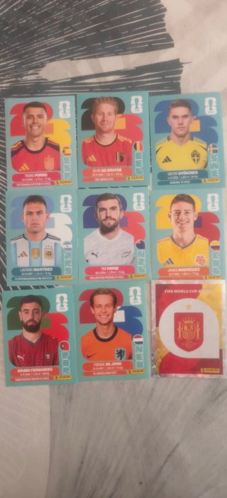 Cromos Panini Mundial 2026 Cambio y Venta