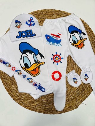 Conjunto Bebé Donald Patito JOEL