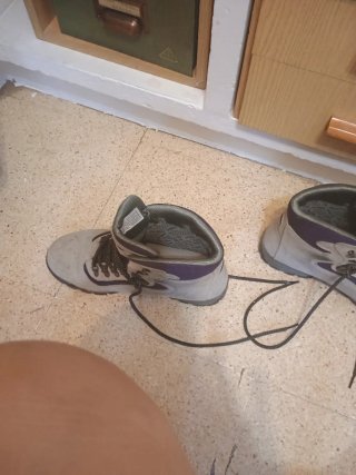 Botas Bestard Gore-Tex Beige/Morado