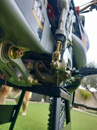 Kawasaki  kx 125.  SplitFire Motocross KYB Pro Cir