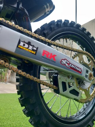 Kawasaki  kx 125.  SplitFire Motocross KYB Pro Cir