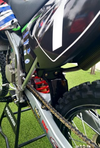 Kawasaki  kx 125.  SplitFire Motocross KYB Pro Cir