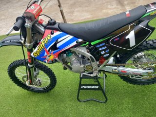 Kawasaki  kx 125.  SplitFire Motocross KYB Pro Cir