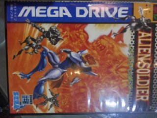 Alien Soldier Sega Mega Drive Japonés