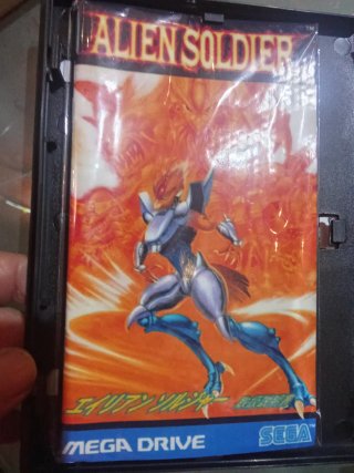 Alien Soldier Sega Mega Drive Japonés