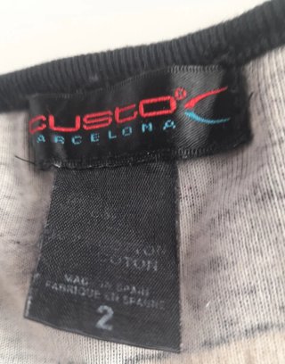 Camiseta Custo Barcelona con estampado de león